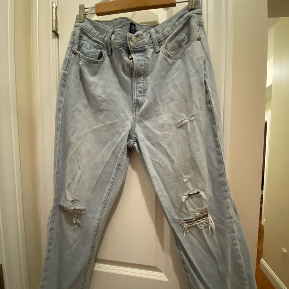 Gap boyfriend jeans light wash